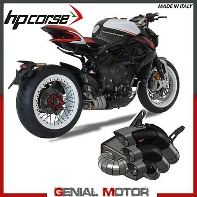 Exhaust Hp Corse Hydrotre Sat CC Mv Agusta Dragster Rr 800 2018 > 2019 • $1065.48